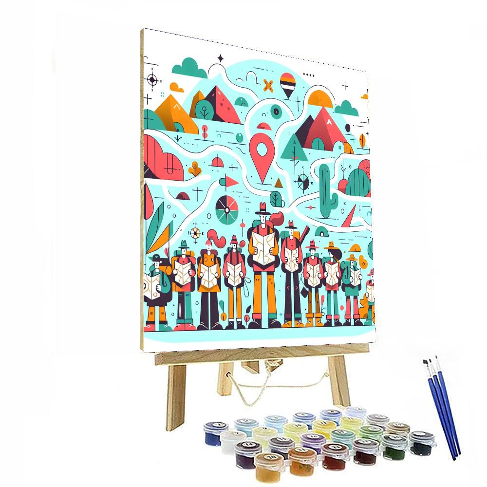 Adventure Awaiting Numbered Painting Kits