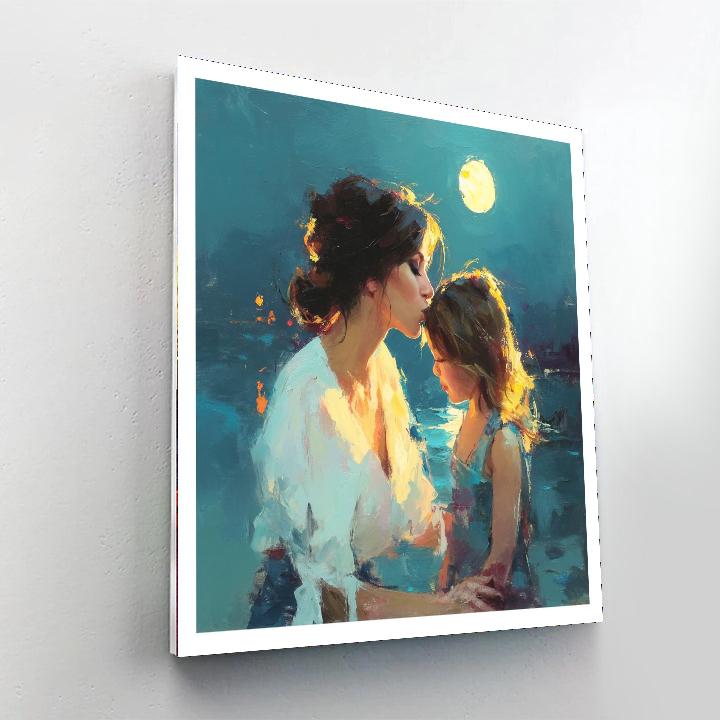 The Sweetest Goodnight Painting By Numbers Kit