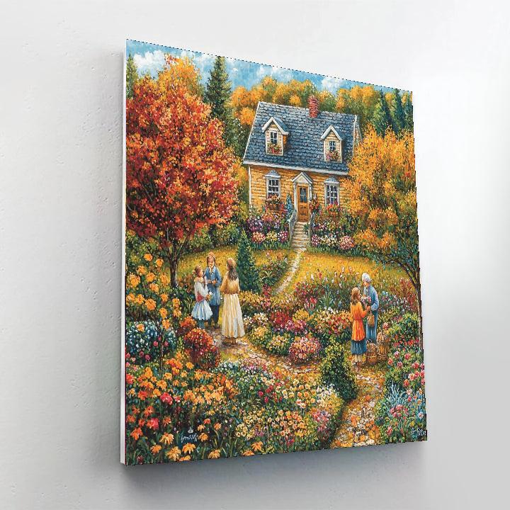 The Gift Of Kindness Number Painting