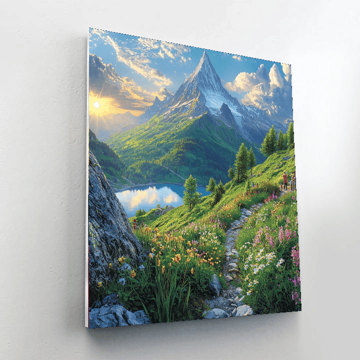 Mount Rigi Numbered Painting Kits