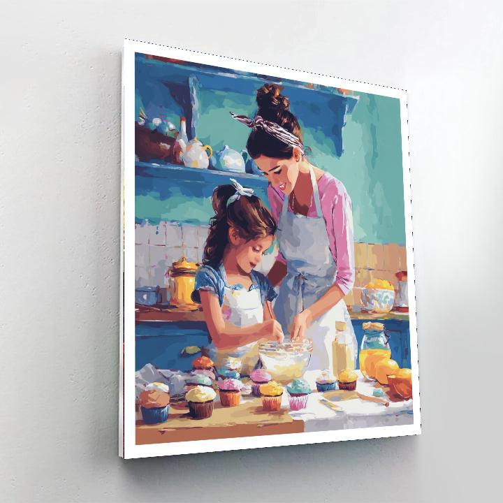 Cupcakes Of Celebration Number Painting