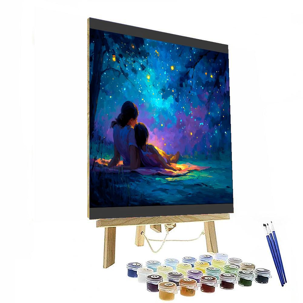 Stars Of Love Paint By Color