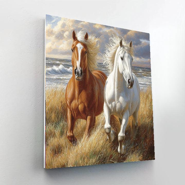 George Stubbs Inspired Noble Spirit  Paint By Numbers Kits