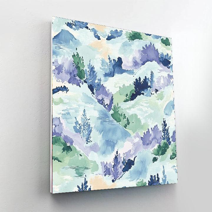 Paul Cézanne Inspired Whimsical Textures  Painting By Numbers Kit