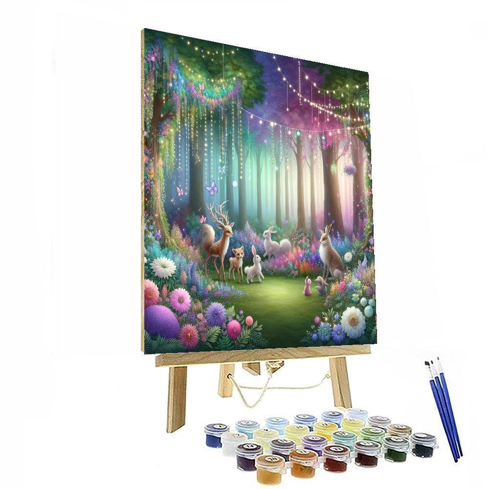 Mystical Woodland Escape Paint By Numbers