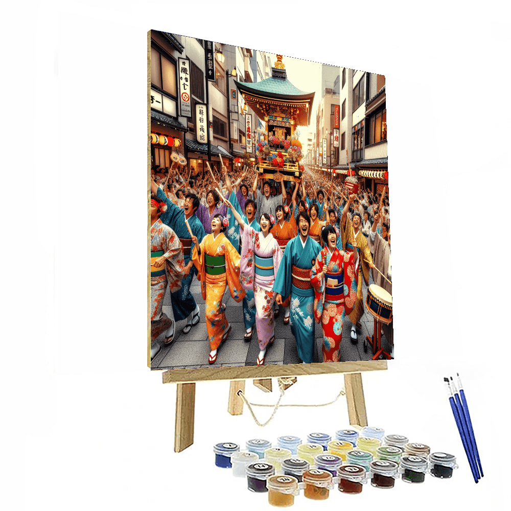 Matsuri - Japan Number Painting