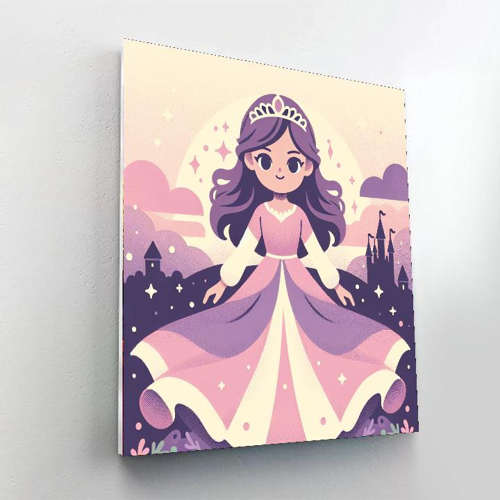 Royal Princess Fantasy Paint By Numbers Art