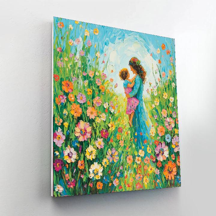 A Mother's Garden Of Dreams Paint By Color