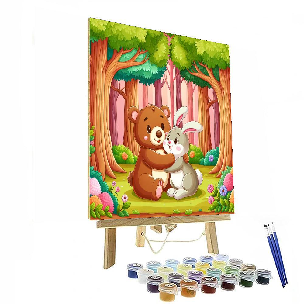Animal Pals Painting Number Kit