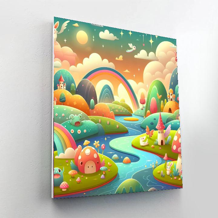 Enchanted Environments Paint By Numbers Art