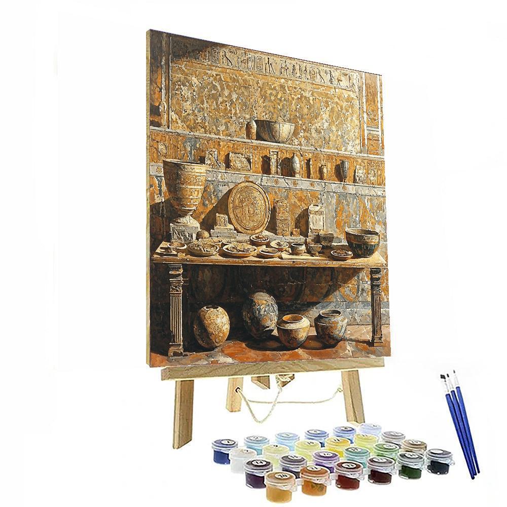 Sir Lawrence Alma-Tadema Inspired Ancient Relics  Paint By Numbers Kits