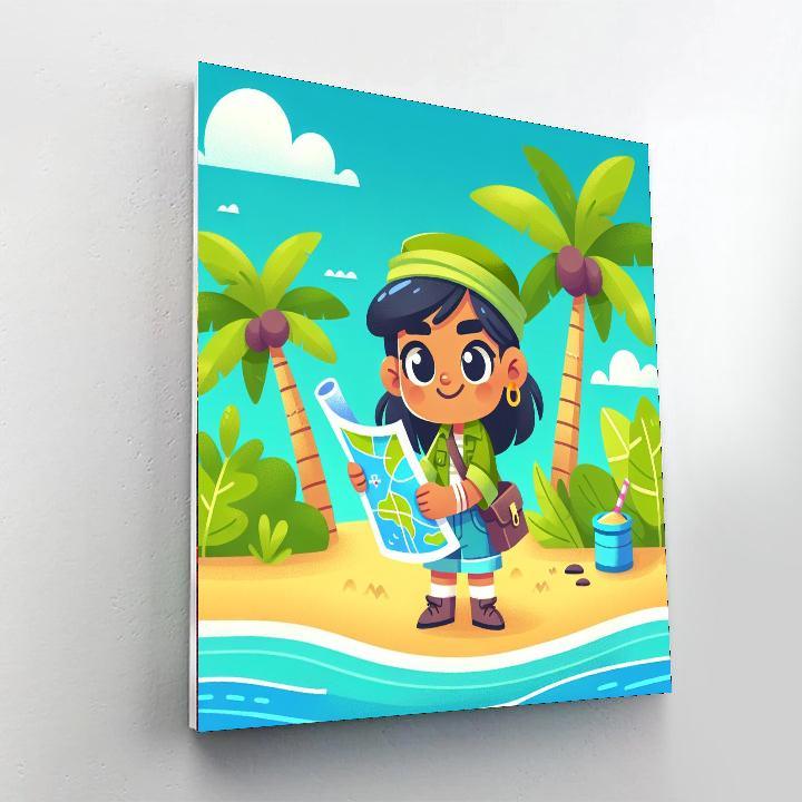 Explorer's Island Discovery Paint By Numbers Kits