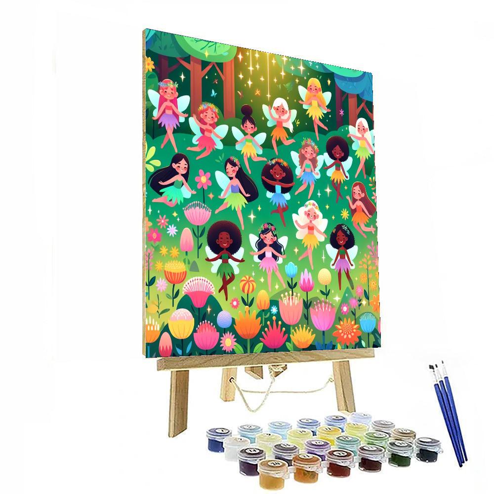 The Enchanted Fairy Adventure DIY Paint By Numbers