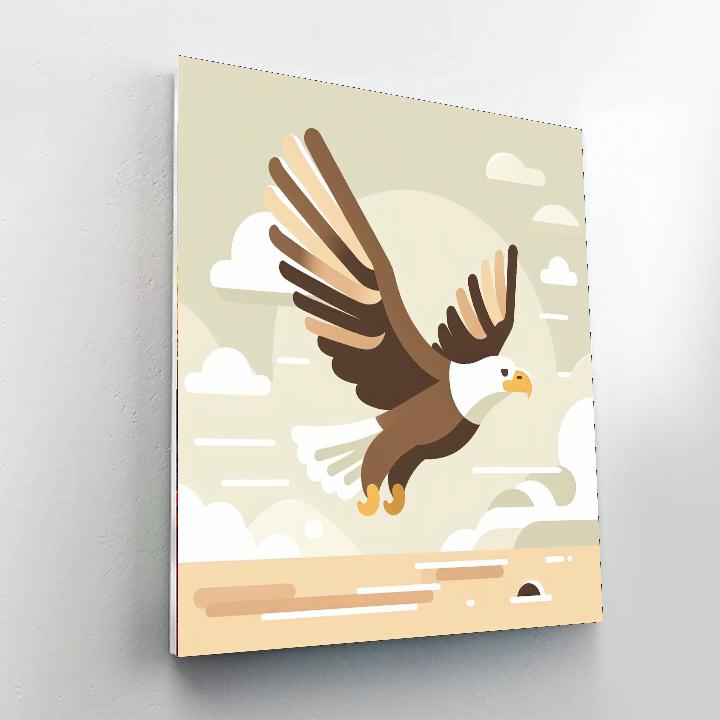 Eagle's Majestic Soar Paint By Numbers Kits