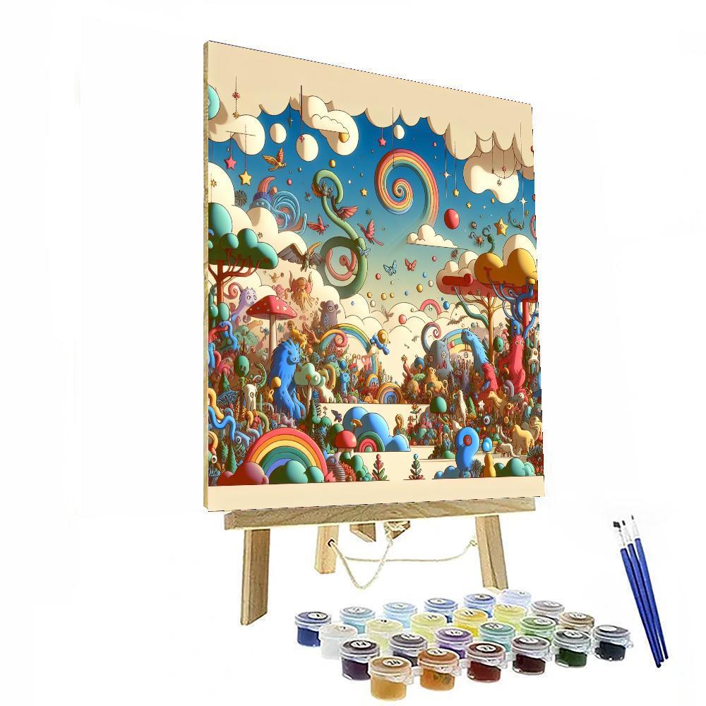 Adventure In Wonderland Painting Number Kit