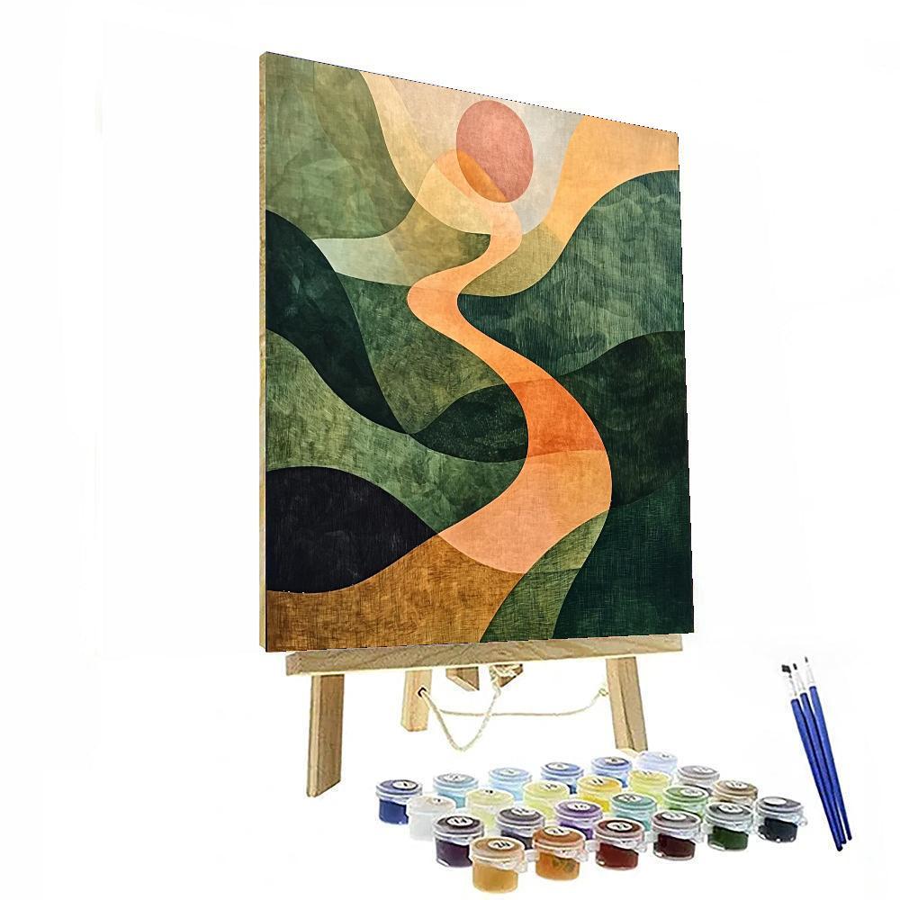 Max Ernst Inspired Transcendent Realms  Paint By Numbers Kits