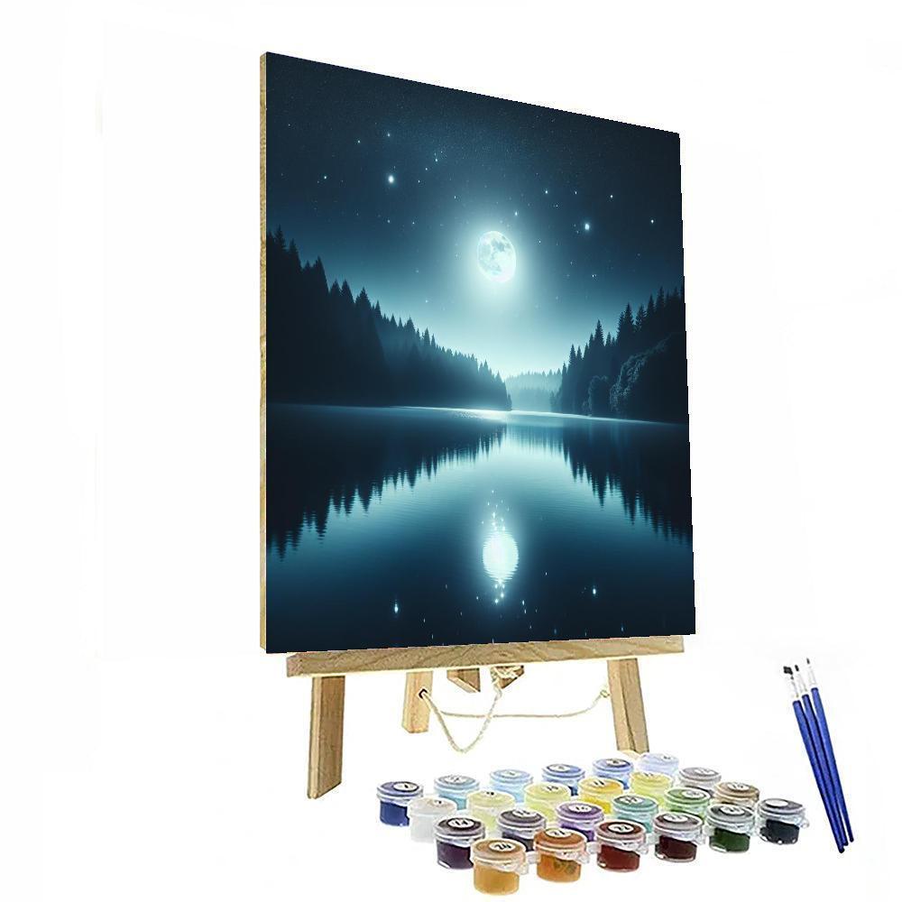 Silver Reflections Numbered Painting Kits