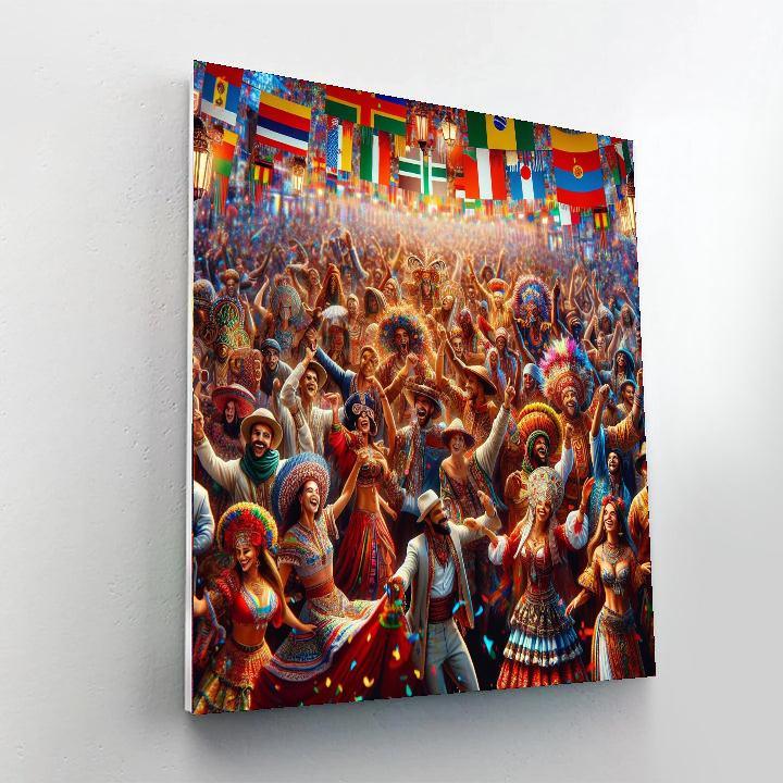 Cultural Heritage Festival Numbered Painting Kits