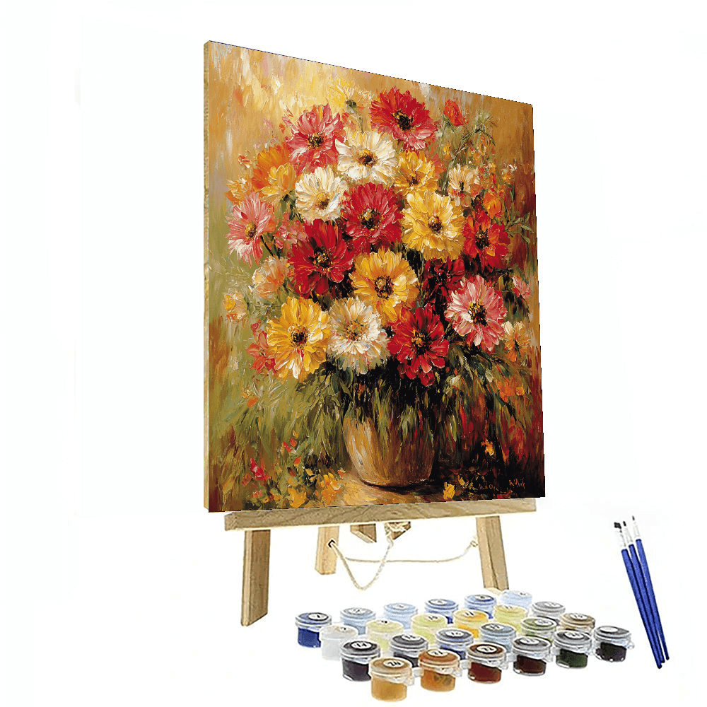 Pierre-Auguste Renoir Inspired Fragrant Blossoms  Paint By Numbers