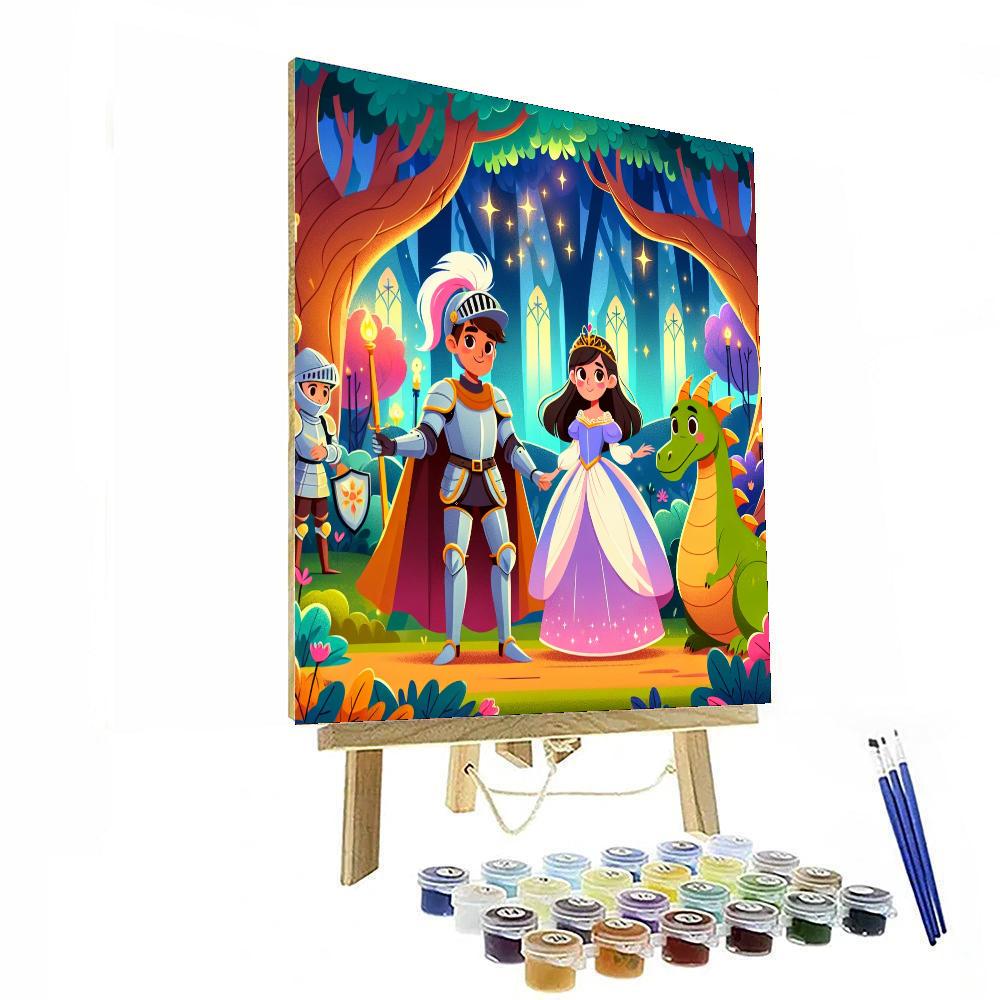Artistic Fantasy World Painting By Numbers Kit