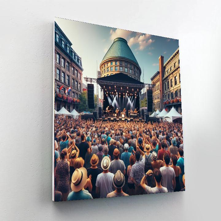 International Jazz Festival - Canada Numbered Painting Kits