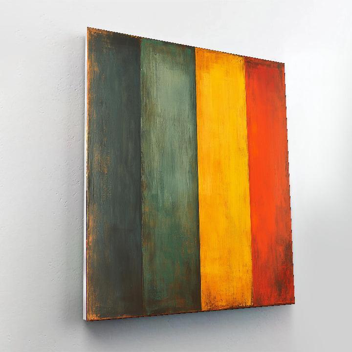 Mark Rothko Inspired Timeless Resonance  Numbered Painting Kits