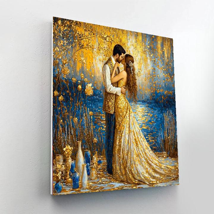 Gustav Klimt Inspired Golden Heritage  Paint By Numbers Kits