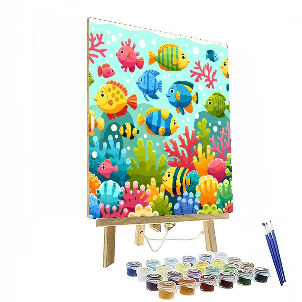Coral Cove Paint By Numbers