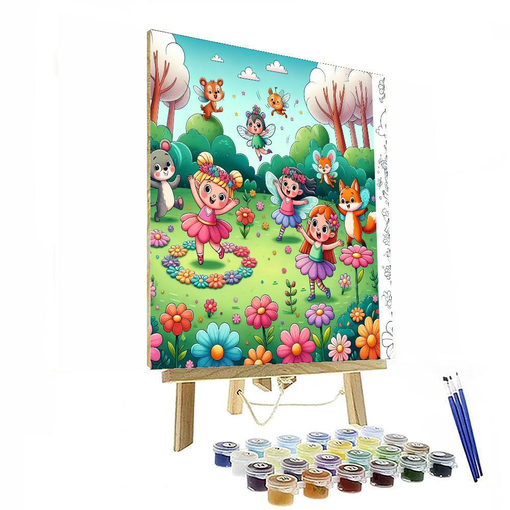 Fantastic Fairy Forest Painting Number Kit