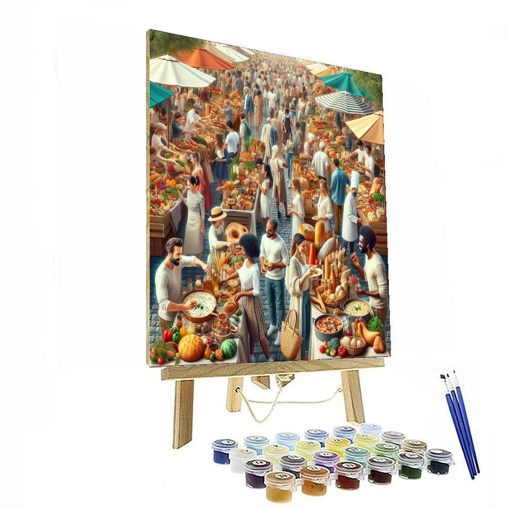 Bologna Food Festival - Italy Paint By Numbers