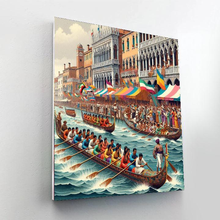 Venetian Regata Numbered Painting Kits