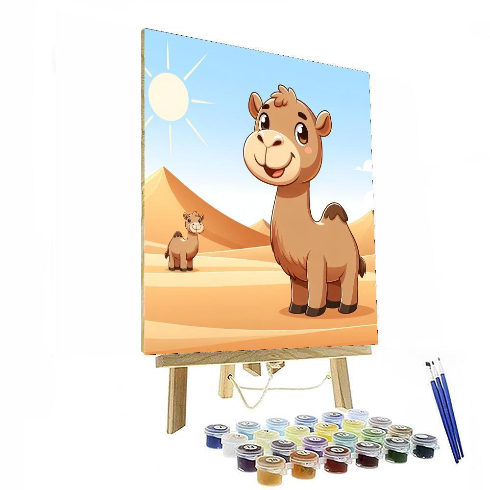 Desert Safari Paint By Numbers Art