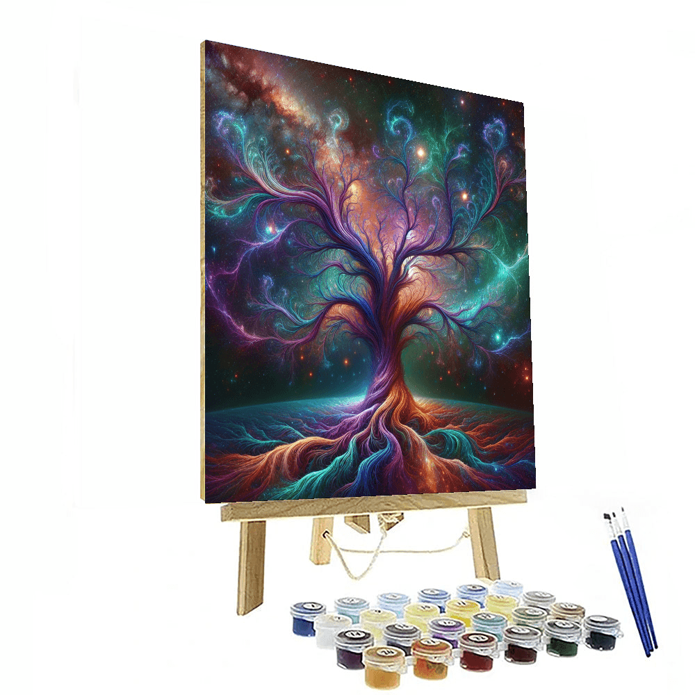 Cosmic Tree Of Life Paint By Numbers Kits