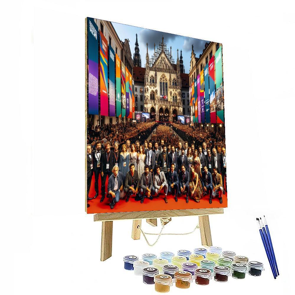 Berlin Film Festival Paint By Numbers Art