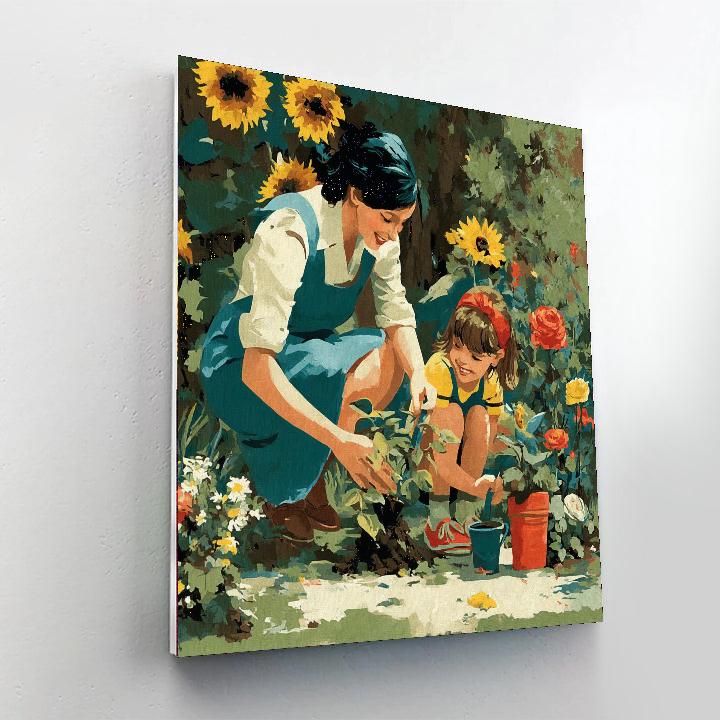 Mother's Garden Of Memories Number Painting