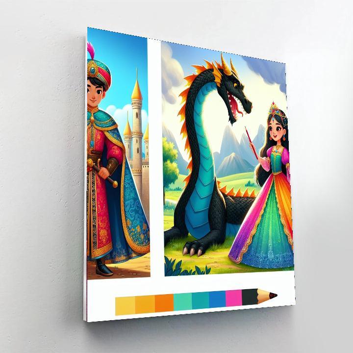 Fantastic Fable Friends Numbered Painting Kits