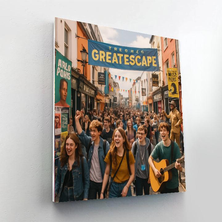 The Great Escape Festival - Brighton, England Paint By Numbers Art
