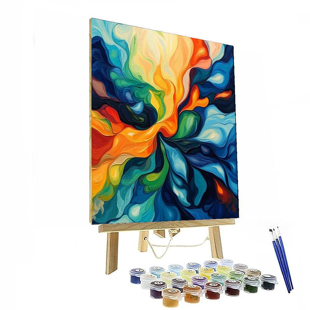 Edgar Degas Inspired Waltz Of Colors  Paint By Numbers