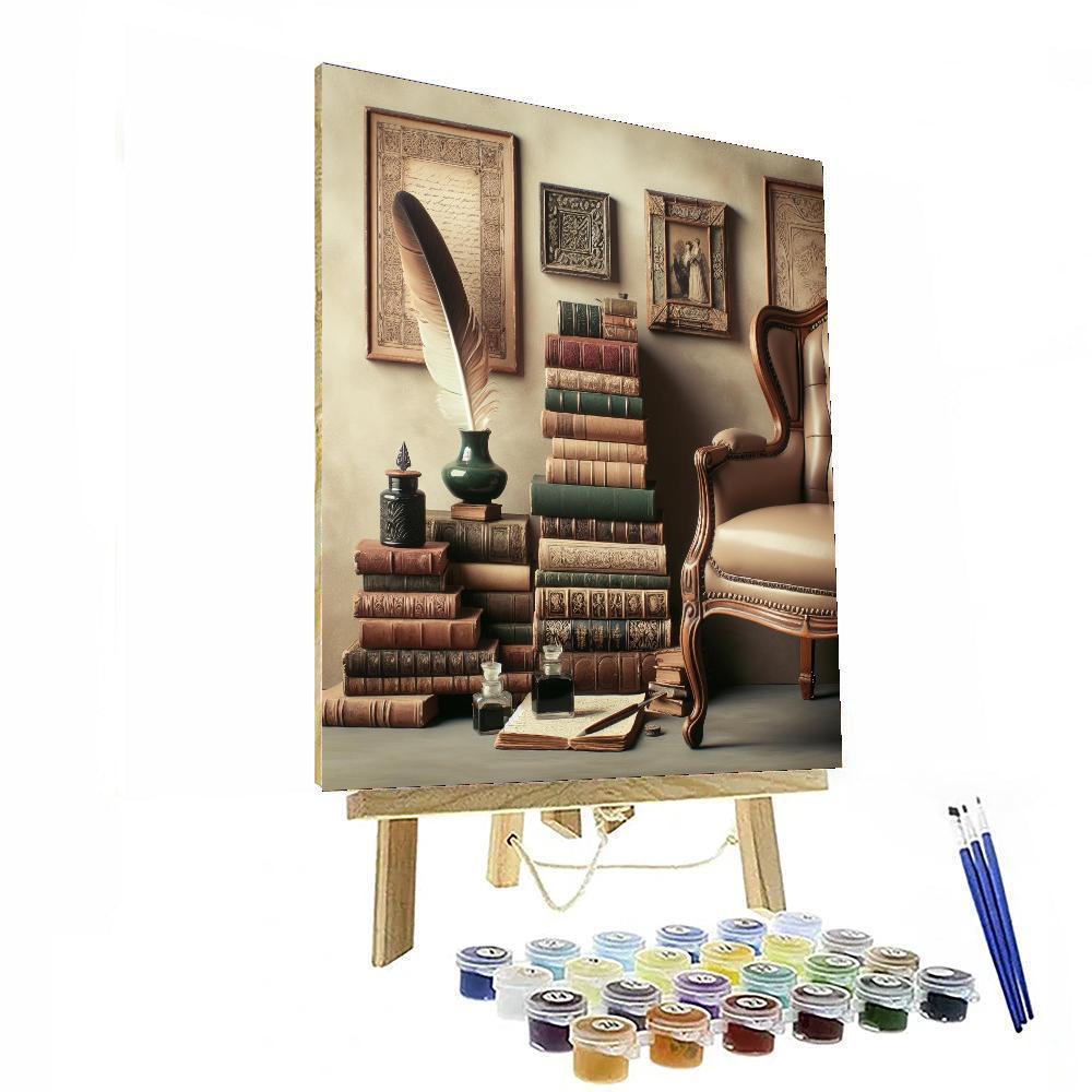 Classic Literary Voyage Painting Number Kit