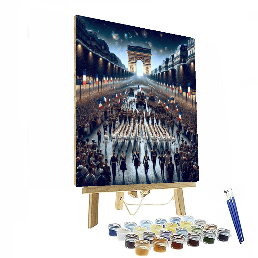 Bastille Day Celebrations Paint By Number