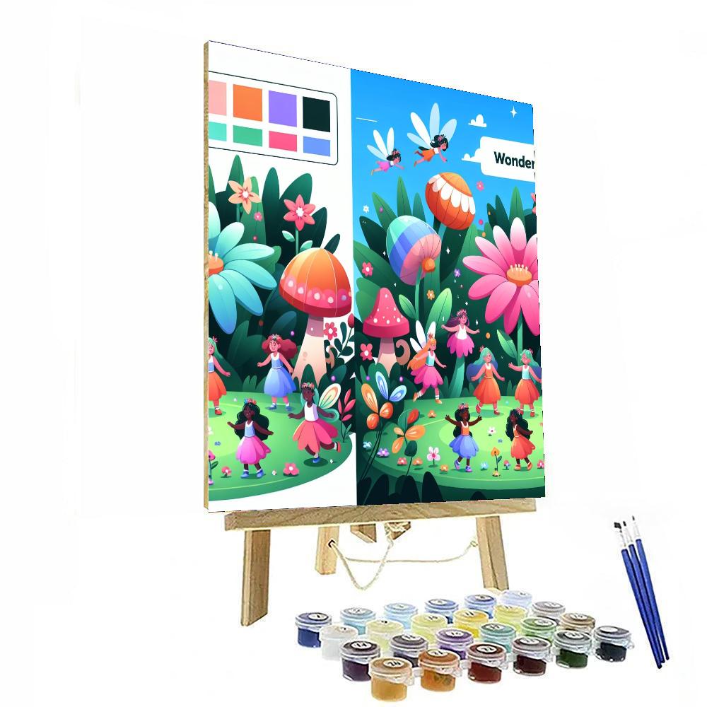 Fairy Wonderland Garden Paint By Number