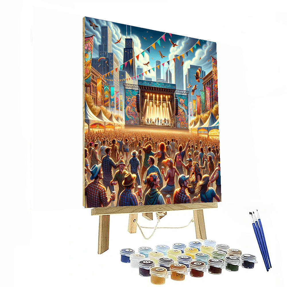 Lollapalooza - United States Paint By Color