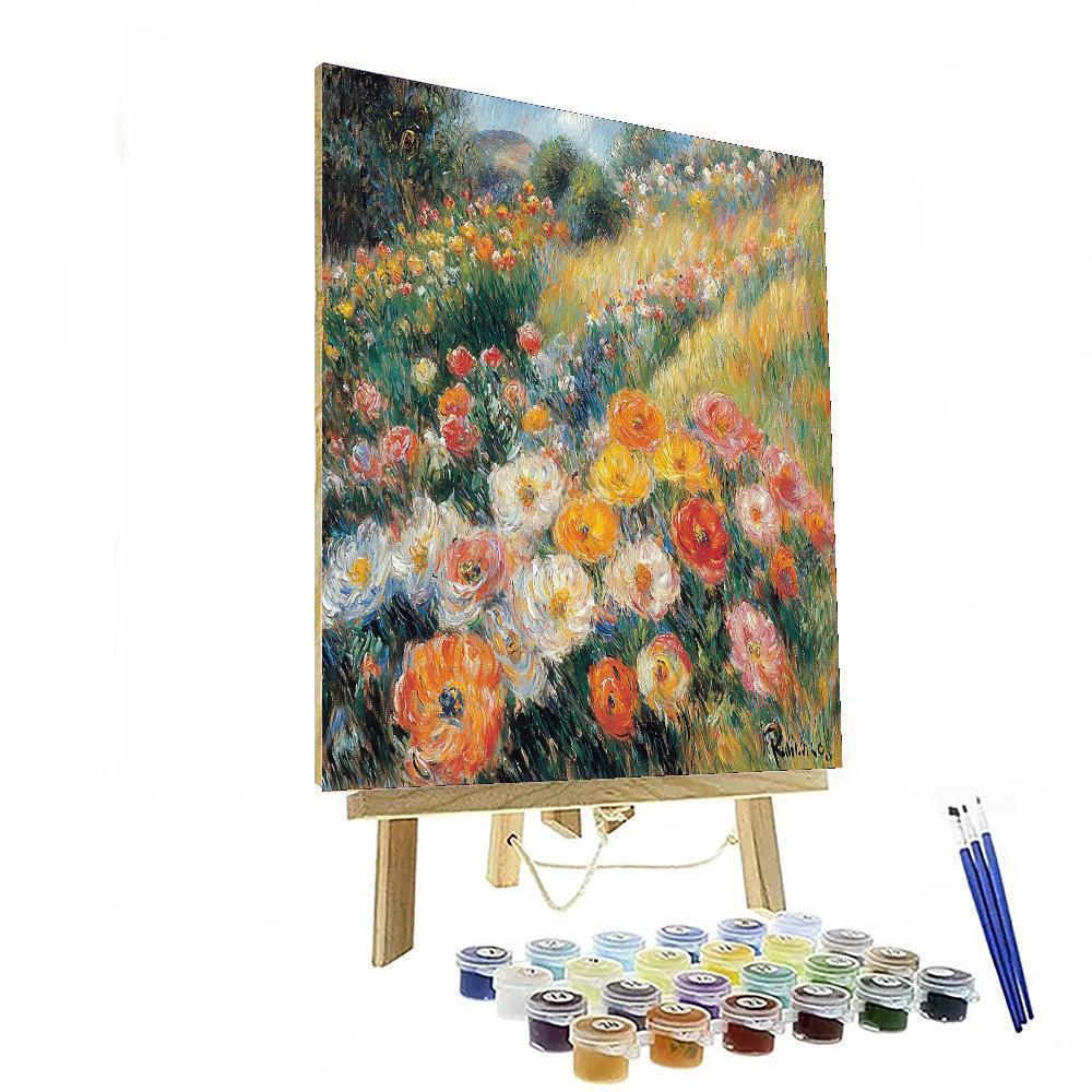Pierre-Auguste Renoir Inspired Spring Fling  DIY Paint By Numbers