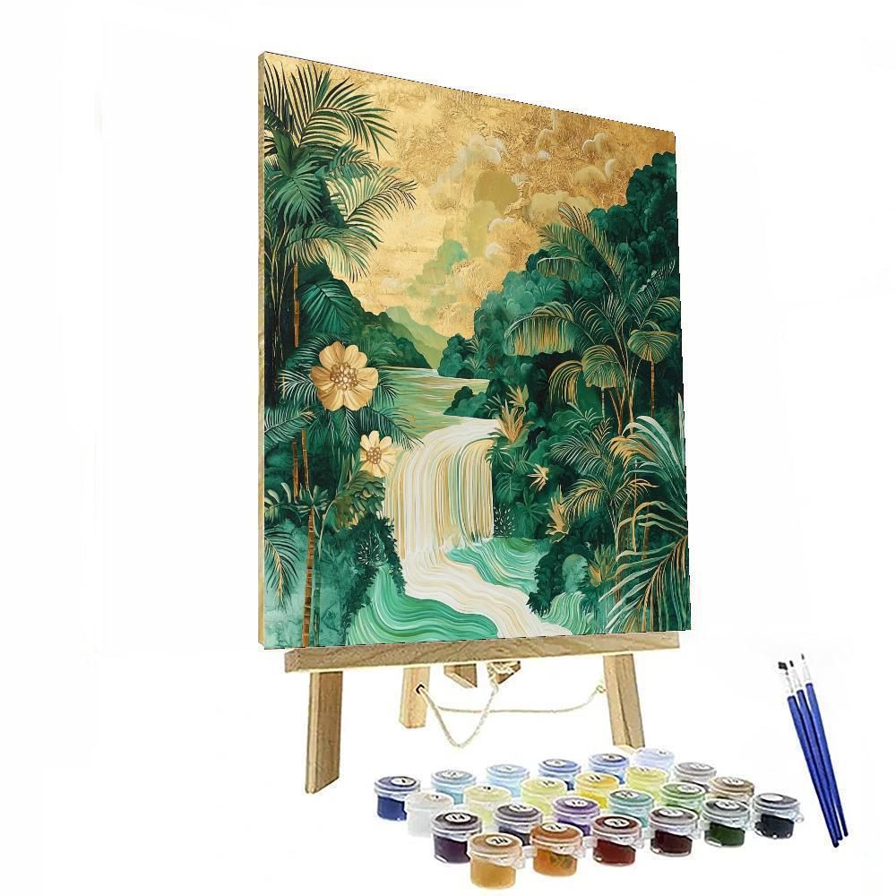 Frida Kahlo Inspired Spirit Of The Land  Painting Number Kit