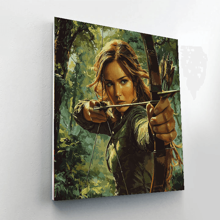 Jennifer Lawrence: Hunger Games To Silver Linings Paint By Number