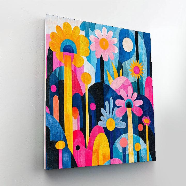 Paul Klee Inspired Dreamlike Whimsy  Paint By Number