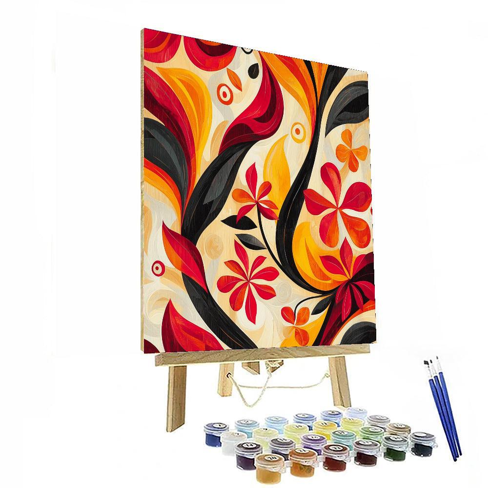 Joan Miró Inspired Symbolic Impressions  Paint By Numbers Art