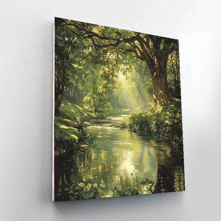 Moments Of Silence Number Painting