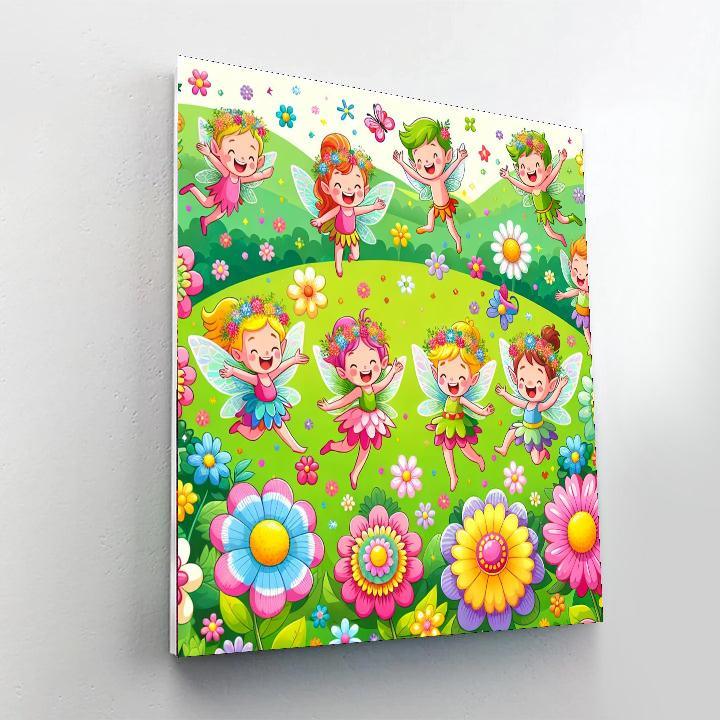 Charming Garden Of Wishes DIY Paint By Numbers