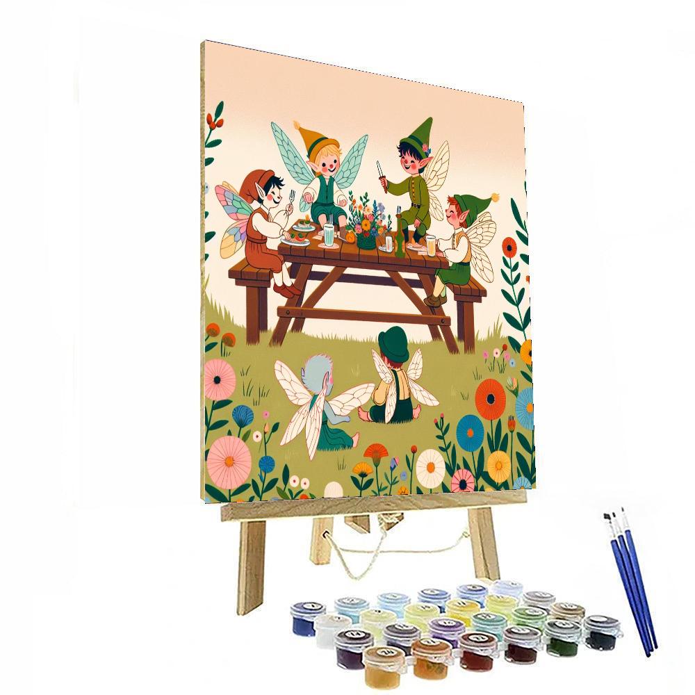 Pixie Picnic Paint By Numbers Kits